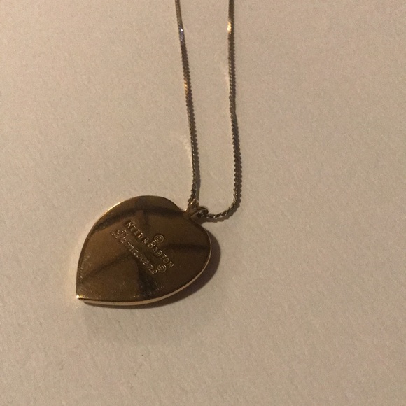 Reed & Barton Demascene Butterfly and Rose Vintage Necklace Gold Tone - Picture 3 of 9